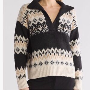 RDI Johnny Collar Fair Isle Sweater